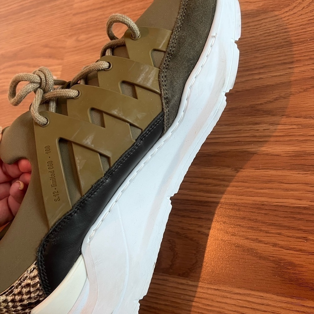 Ps821 Bolt Chunky Python Leather Suede Neoprene S… - image 8